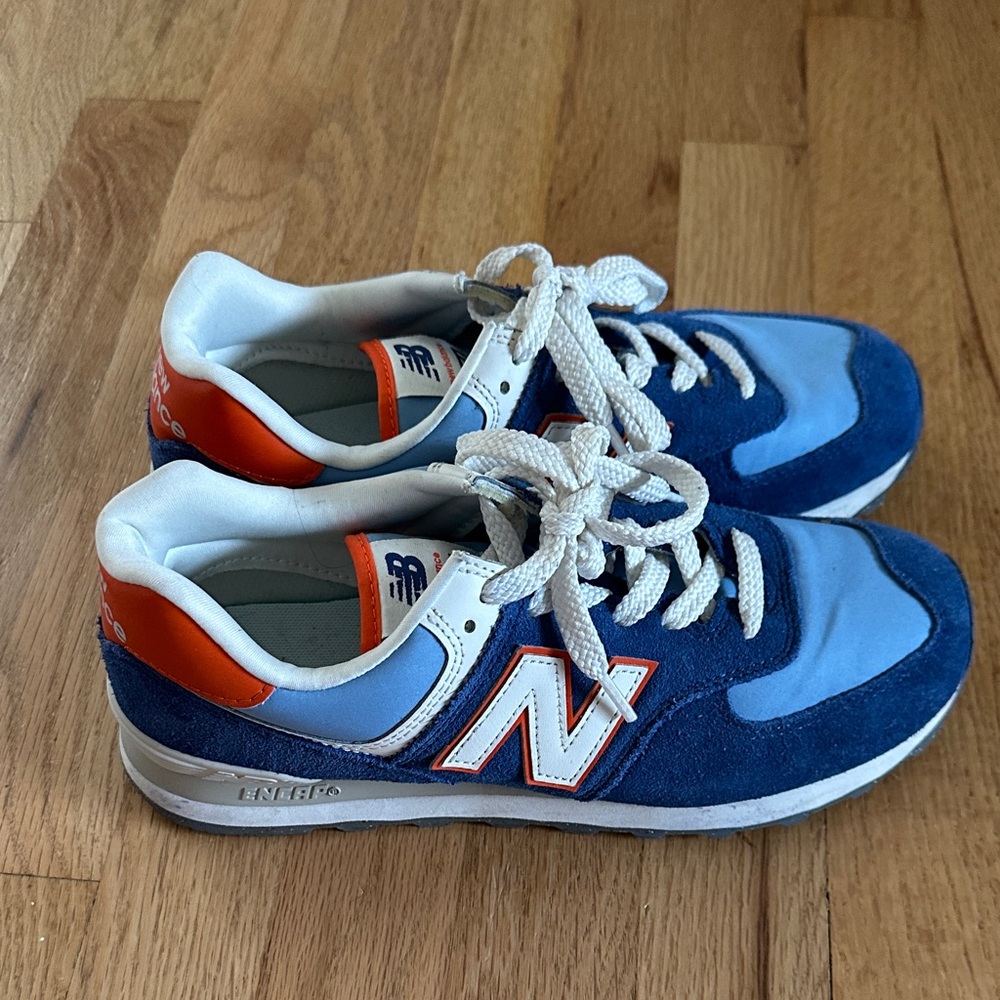 New Balance Sneakers in Blue and Orange 9